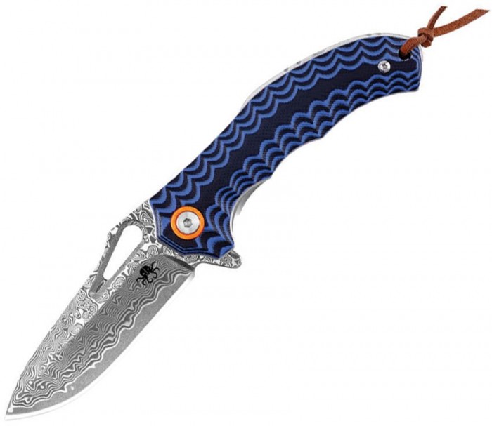 Klaken Knives Tideborn Linerlock Blue/Black KKNJ345BL