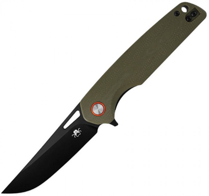 Klaken Knives Drift Linerlock G10 OD Green KKNJ145GNBK