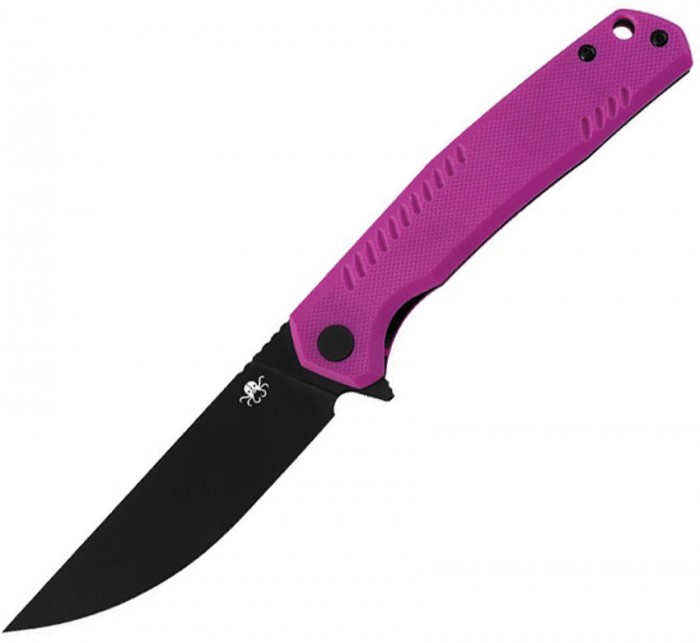 Klaken Knives Flint Linerlock Black/Pink KKNJ336BK