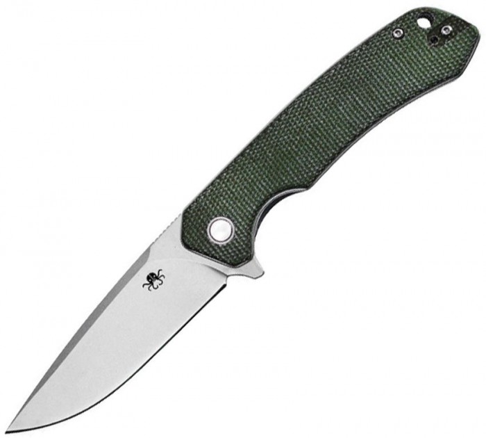 Klaken Knives Ridge Linerlock Micarta Green KKNJ146FXGN