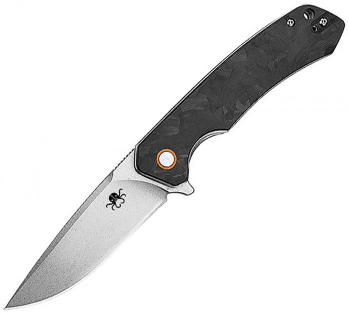 Klaken Knives Ridge Linerlock CF Black KKNJ146CFBK