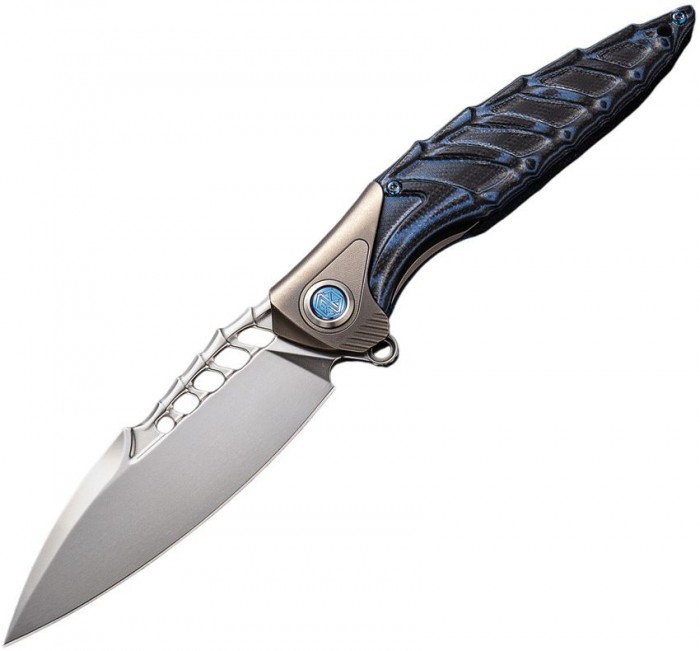 Rike Knife Thor 7 Integral Framelock Blu RKTHOR7TIG10BB