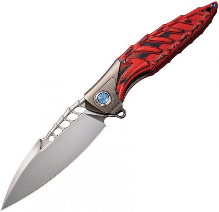 Rike Knife Thor 7 Integral Framelock Red RKTHOR7TIG10BR