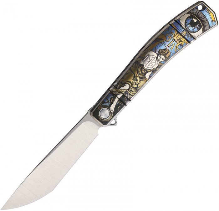 Rike Knife Framelock Engraved RKKD04E