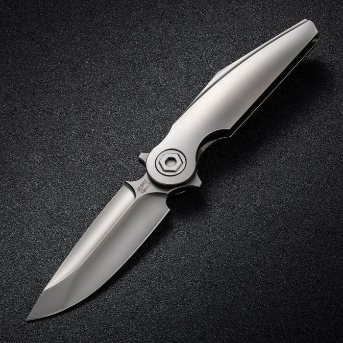 Rike Knife Viper 3 Framelock Gray RK0207