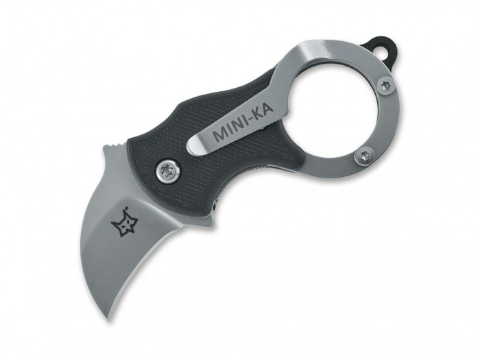 Fox Knives Mini-Ka Black Sandblasted 01FX328