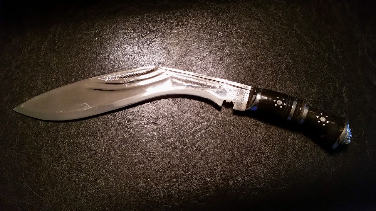 cold steel kukri kés knife