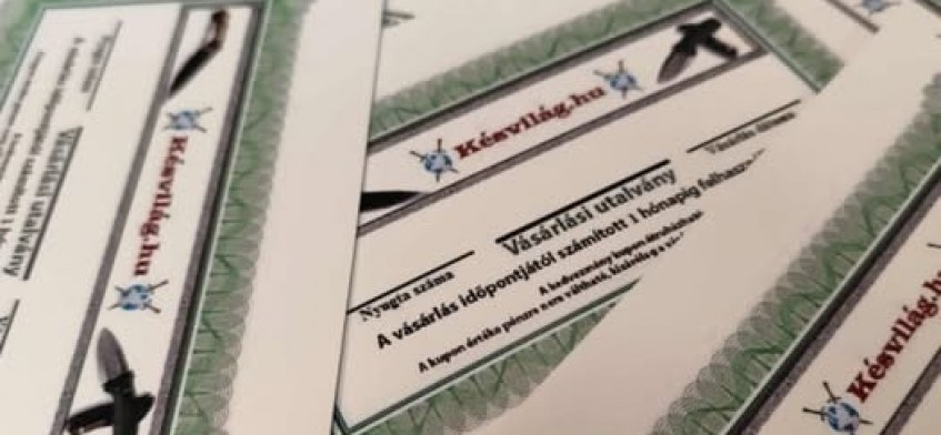 Kés webáruház
