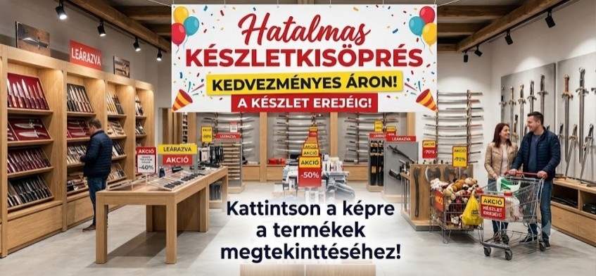 Kés webáruház